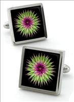 Robert Charles Thistle Cufflinks by