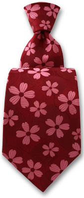 Valentina Pink Silk Tie by