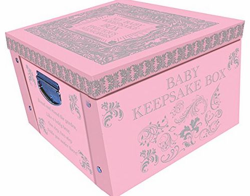Robert Frederick Pink My Baby Keepsake Box A Lifetime Of Memories Large Collapsible Storage Box