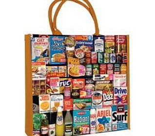 1970s Shopping Basket Reusable Shopping Bag