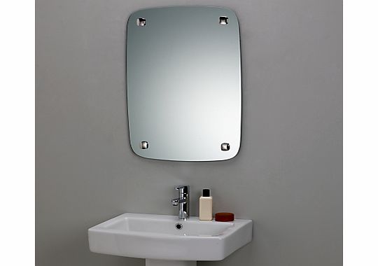 Burford Wall Mirror, Silver