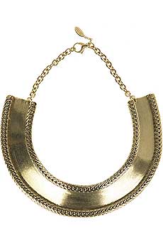 Gold neckpiece