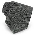 Roberto Cavalli Shimmering Gray Evening Textured Tie