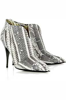 Roberto Cavalli Snake effect boots