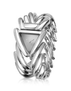 Roberto Cavalli Spike - Stainless Steel Dress Bracelet Watch