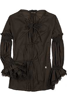 Roberto Cavalli Tie-front blouse