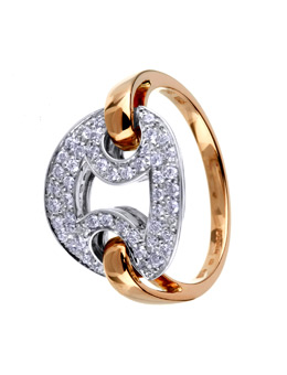 Roberto Coin 18ct Gold 0.33ct Diamond Ring
