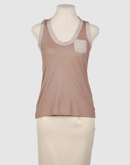 ROBERTO COLLINA TOPWEAR Sleeveless t-shirts WOMEN on YOOX.COM