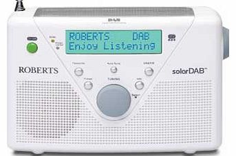 Roberts Digital Solar DAB 2 Radio in White