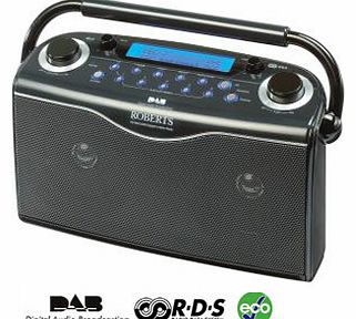 ECO4 Black DAB Digital Radio with FM RDS