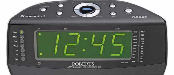 Roberts Radios CHRONOPLUS2 Clock Radio