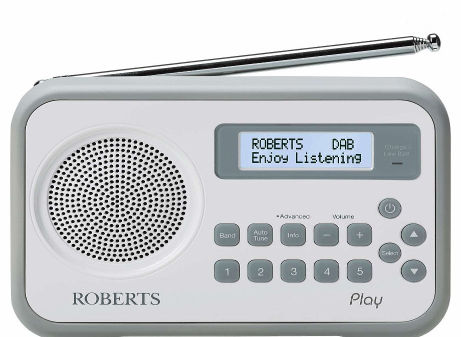 Roberts Radios PLAYDUO-GREY Radio