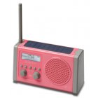 SolarDAB Radio - Pink