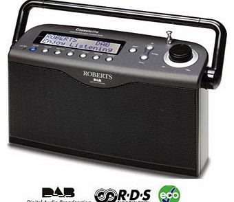 Roberts Ultra Stylish DAB/FM Stereo Portable Radio with