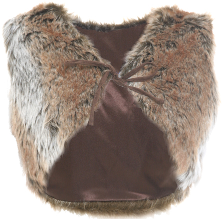 Robin faux fur gilet