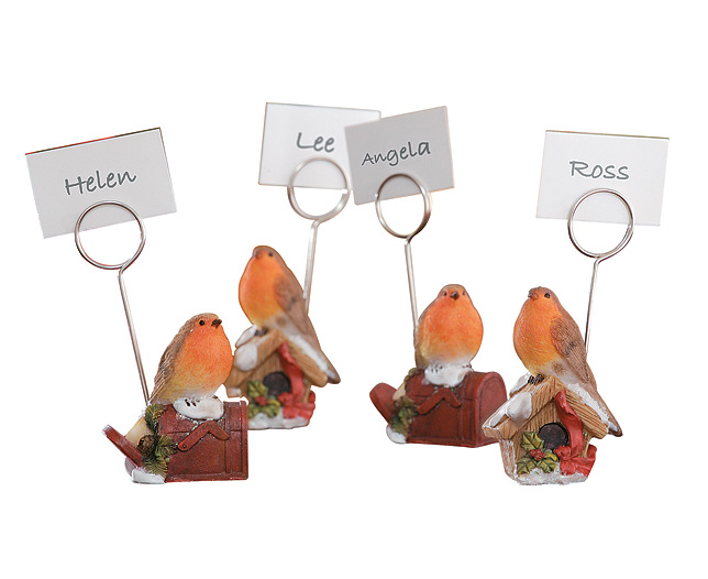 Robin Place Card Holders (Pack of 8)
