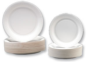 Robinson Young Paper Plates Disposable 180mm Ref