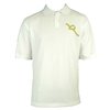 RocaWear Big R Pique Polo Shirt (White/Gold)