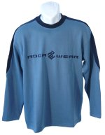 Rocawear Crew Neck Sweatshirt Air Force Blue Size Large