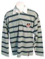Rocawear Rugby Shirt Grey Size X-Large