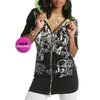 RocaWear Woman RocaWear Womens *Exclusive* Tunic Skull Hoody