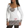 RocaWear Woman RocaWear Womens Mosaic Tie Up Top