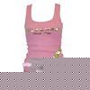 RocaWear Womens Sleep Sexy Tank Cheeky Set (Pink)
