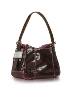 Patent Eco-leather Hobo Bag