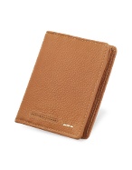 Roccobarocco Signature Pebble-grain Leather Card and ID Holder