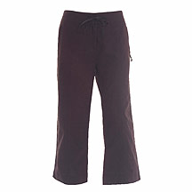 Rocha.John Rocha Chocolate cropped linen trouser