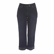 Rocha.John Rocha Dark blue cropped jeans