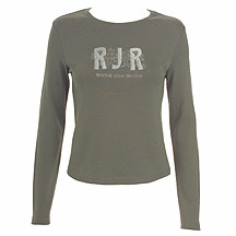 Diamante logo t-shirt