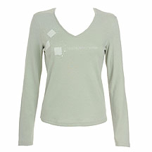 Rocha.John Rocha Green shooting square t-shirt