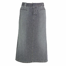Rocha.John Rocha Grey denim long skirt