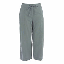 Rocha.John Rocha Light blue cropped linen rich trousers