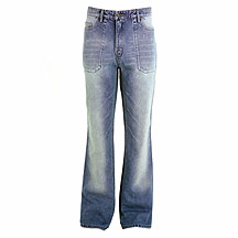 Rocha.John Rocha Light blue denim reversible jeans