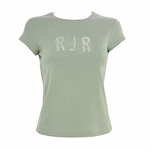 Rocha.John Rocha Light green logo t shirt