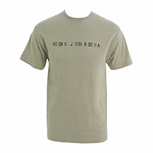 Rocha.John Rocha Natural chest print t shirt