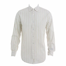 Rocha.John Rocha Natural long sleeve stripe shirt