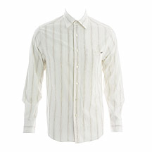 Rocha.John Rocha Natural long sleeve striped shirt