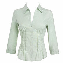 Rocha.John Rocha Pintuck detail shirt