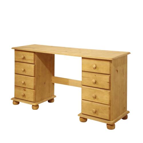 Rochester Pine Furniture Rochester Dressing Table - Double Pedestal