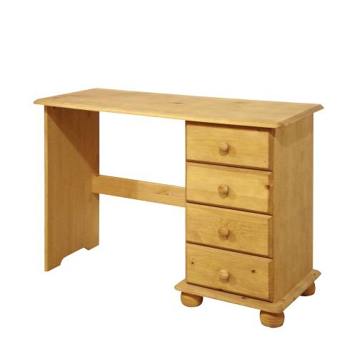 Rochester Pine Furniture Rochester Dressing Table - Single Pedestal