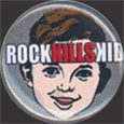 Rock Kills Kid Kid Button Badges