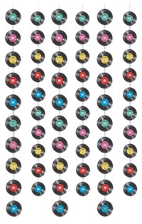 Rock n Roll Records - Hanging Strings Pk6