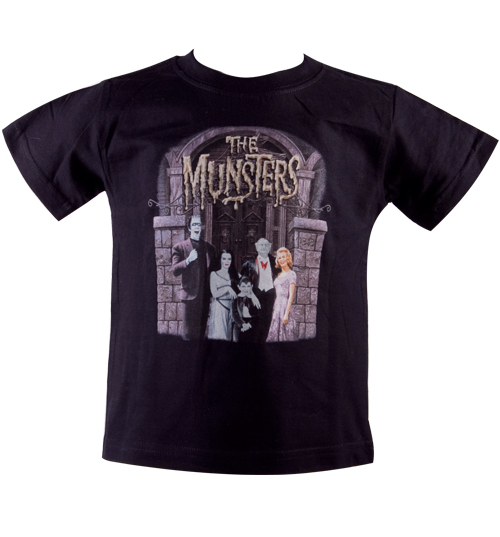 Rock Rebel Kids The Munsters Family Portrait T-Shirt from