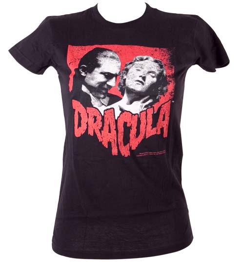 Rock Rebel Ladies Glow In The Dark Dracula T-Shirt from