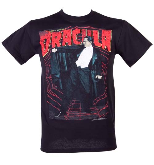 Rock Rebel Mens Dracula Web T-Shirt from Rock Rebel