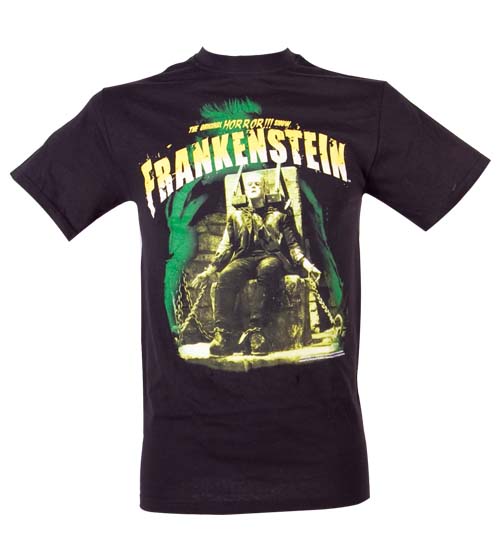 Rock Rebel Mens Glow In The Dark Frankenstein Horror