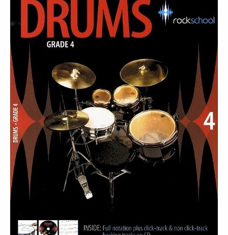 Rock School Limited Rockschool Drums - Grade 4 (2006-2012) - Sheet Music, CD
